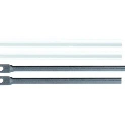 Jeu de 2 tringles, capots, obturateur et gâche pour antipanique IDEA non coupe-feu 2400 mm ISEO CITY