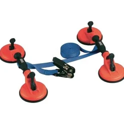 Jeu de 2 ventouses doubles - avec sangle pour pare-brise - 627-PB-2 SAM OUTILLAGE