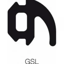 Joint caoutchouc noir pour seuil de menuiserie bois - GSL BILCOCQ