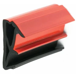 Joints de frappe sur ouvrant en t.p.e pour rainure de 4-4,5 mm - noir KISO
