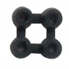 Jonction 4 points - pour caillebotis caoutchouc 19 mm BTB