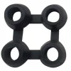 Jonctions 4 points pour caillebotis caoutchouc 22 mm BTB