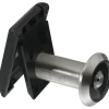 Judas de porte - Microviseur Chrome 200° avec cache ABUS