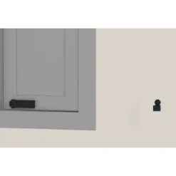 Kit arrêt de volet Ellipse® universel avec cale en composite noir sans tringle TORBEL