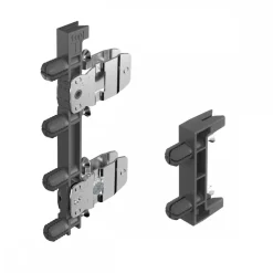 Kit attache façade et stabilisateur pour profil AvanTech YOU HETTICH