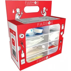 Kit boîte de secours et premiers soins universelle - 10 / 20 personnes FARMOR