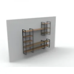 Kit échelle de base pour étagère modulable AIRGO - 591 x 343 mm SEED