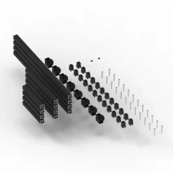 Kit de base étagère modulable AIRGO - 2 tablettes - 600 x 350 x 243 mm SEED