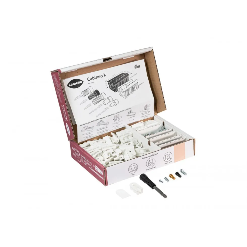 Kit de démarrage complet pour système d'assemblage Cabineo X LAMELLO