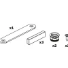 Kit de fermeture pour porte haute de meuble - système Folder SALICE