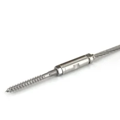 Kit de pose garde corps bois pour câble 6 mm - inox 316 Design Production