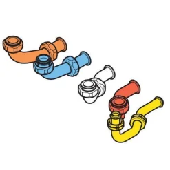 Kit de raccordement pour chaudière Thema/ThemaPlus/ThemaAS Condens SAUNIER DUVAL