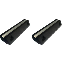 Kit 2 pieds avec support en caoutchouc et rail en aluminium WALRAVEN