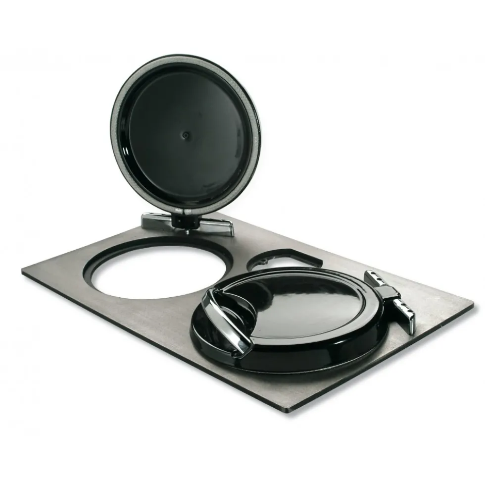 Kit plaque de cuisson en fonte polie - pour cuisinière à bois LA NORDICA EXTRAFLAME