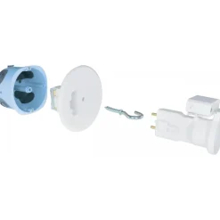 Kit point de centre DCL à 4 membranes + douille E27 BBC EUROHM