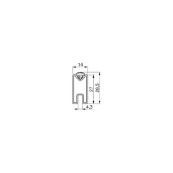 Kit pour structure modulaire Zero 1 étagère + 1 module + tringle - gris EMUCA