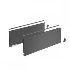 Kit profils tiroir casserolier AvanTech YOU - h 187 mm - anthracite HETTICH