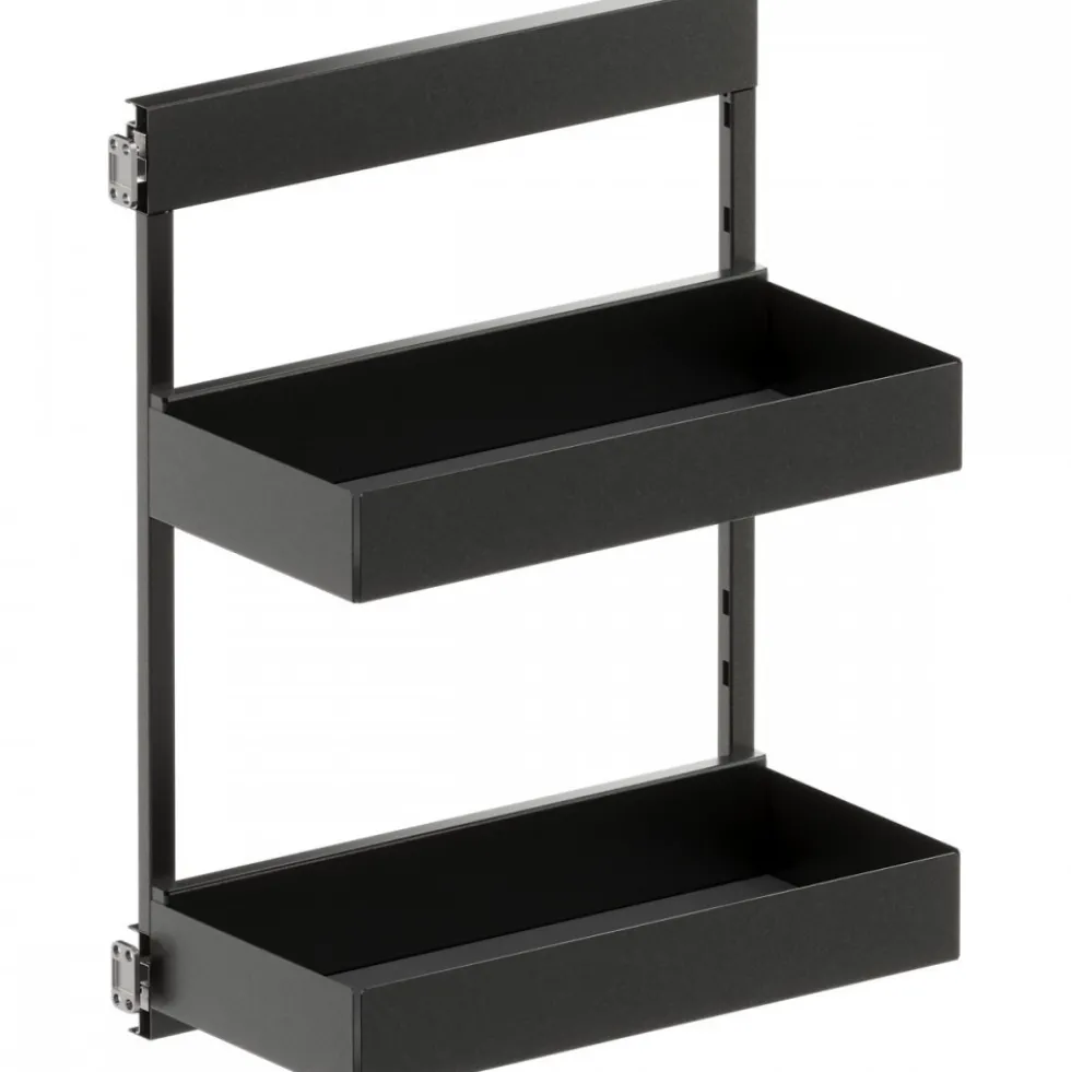 Kit rangement de placard coulissant Sub Side Essentio anthracite Vauth Sagel