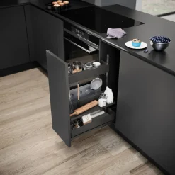 Kit rangement de placard coulissant Sub Larder Spice Essentio anthracite Vauth Sagel