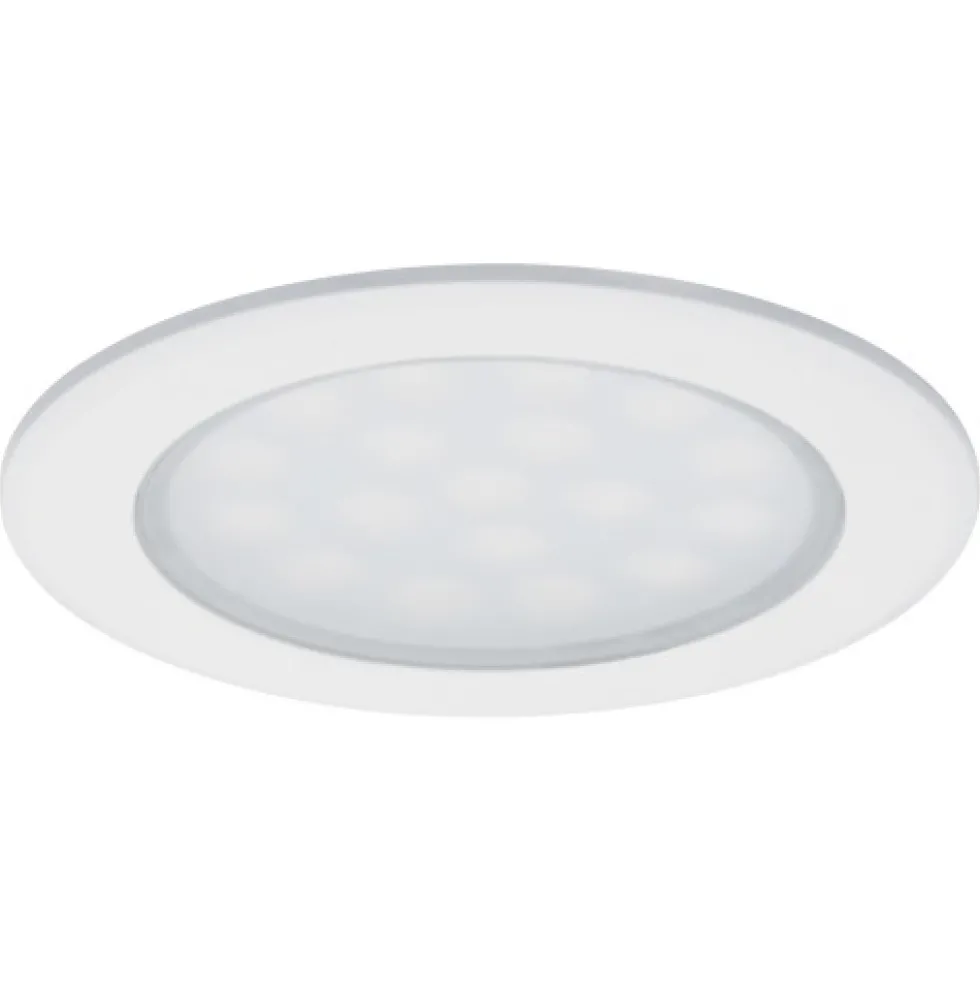 Kit 2 spots encastrés LED - 2,5 W - pour meubles PAULMANN