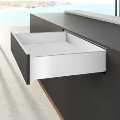 Kit tiroir profils paroi fine AvanTech YOU - hauteur 139 mm - blanc HETTICH