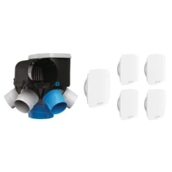 Kit VMC autoréglable - simple flux - Autocosy iH ATLANTIC