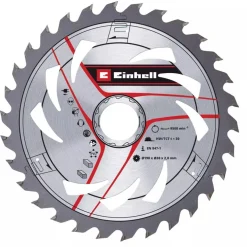 Lame de scie circulaire TCT - diamètre 190 x 30 x 2 mm - 30 dents EINHELL