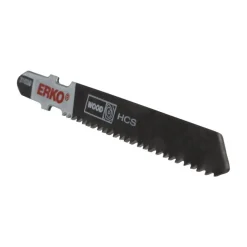 Lame de scie sauteuse - coupe courbe fine - bois - 50 mm ERKO