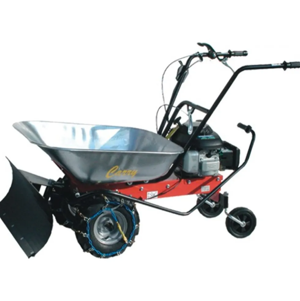 Lame à neige 85 cm pour brouette à moteur et pulvérisateur Carry EUROSYSTEMS