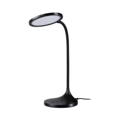 Lampe de bureau LED 15W 4000K 1200 lm Gradable - Noir mat - Mejan PAULMANN