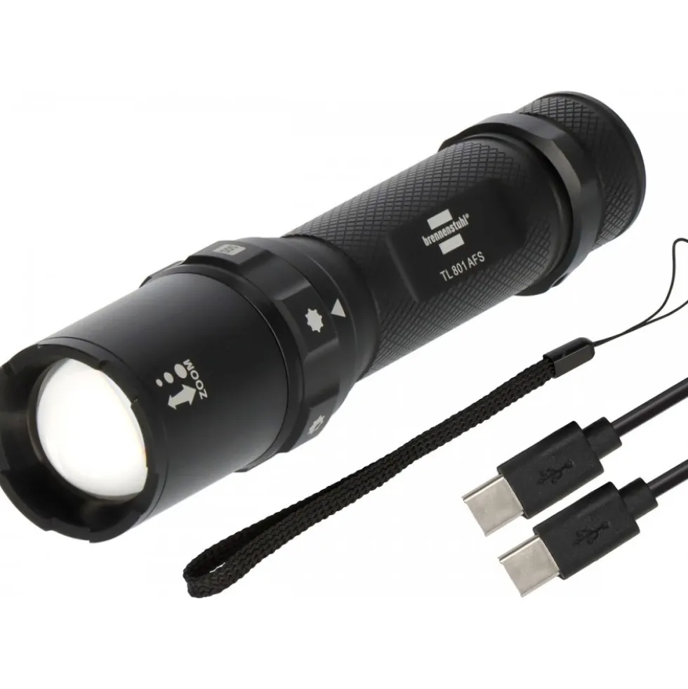 Lampe torche rechargeable LED TL 801 AFS BRENNENSTUHL
