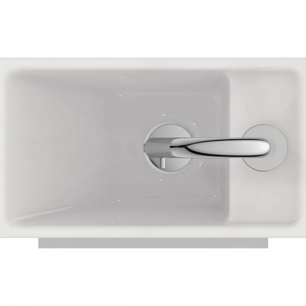 Lave-mains suspendu - rectangulaire - 37 x 21 cm - Tempo IDEAL STANDARD