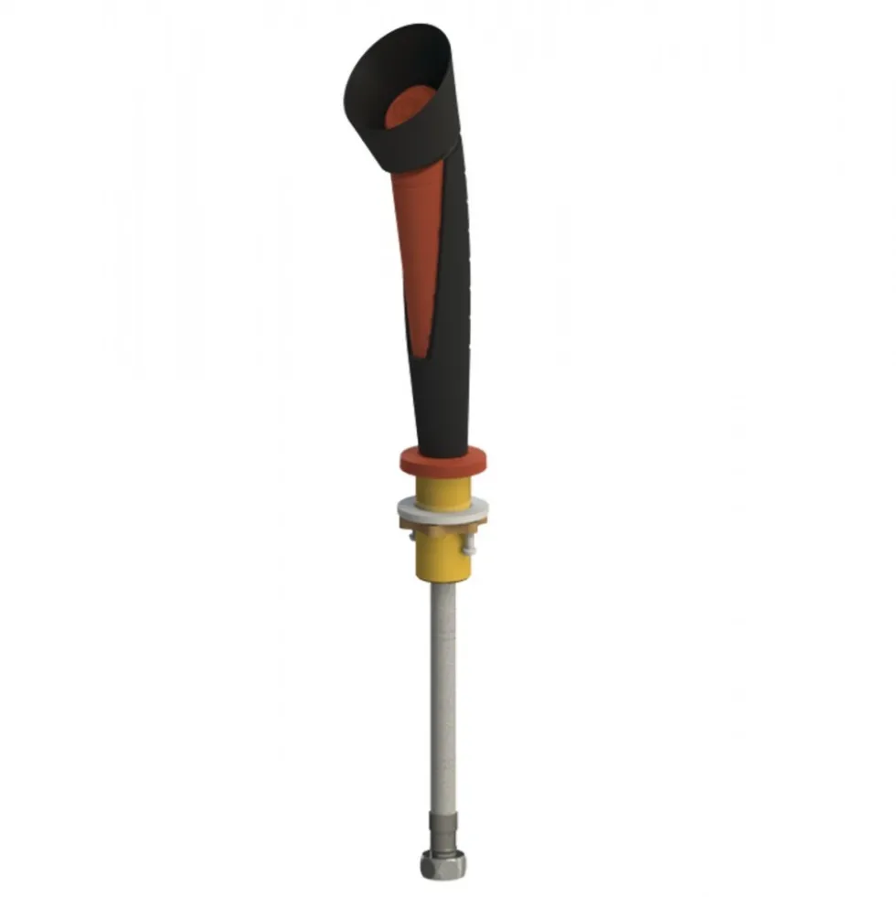 Lave-yeux de sécurité sur table - 1 jet + gâchette avec guide de table PRESTO