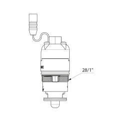 Électrovanne 6V - pour Tempomatic (Mix) 4 DELABIE