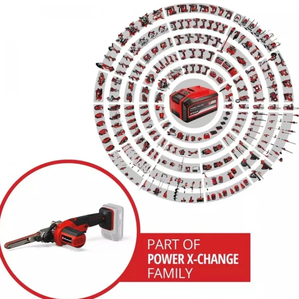 Lime à bande sans fil TE-BF 18 Li-Solo - Power X Change EINHELL
