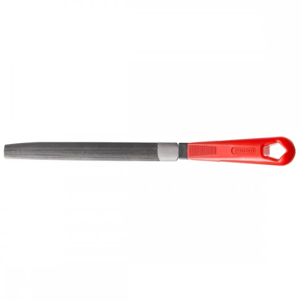 Lime demi-ronde demi-douce emmanchée - 250 mm FACOM