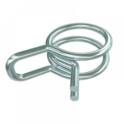 Lot de 25 colliers de serrage double fil pour tube tressé diamètre 6 mm SAUERMANN