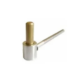 Lot de 10 polygonds axe laiton à clips inox - M10 - longueur 130 mm TORBEL