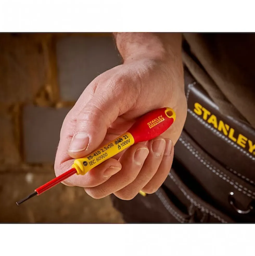 Lot de 6 tournevis Fatmax 1000V STANLEY