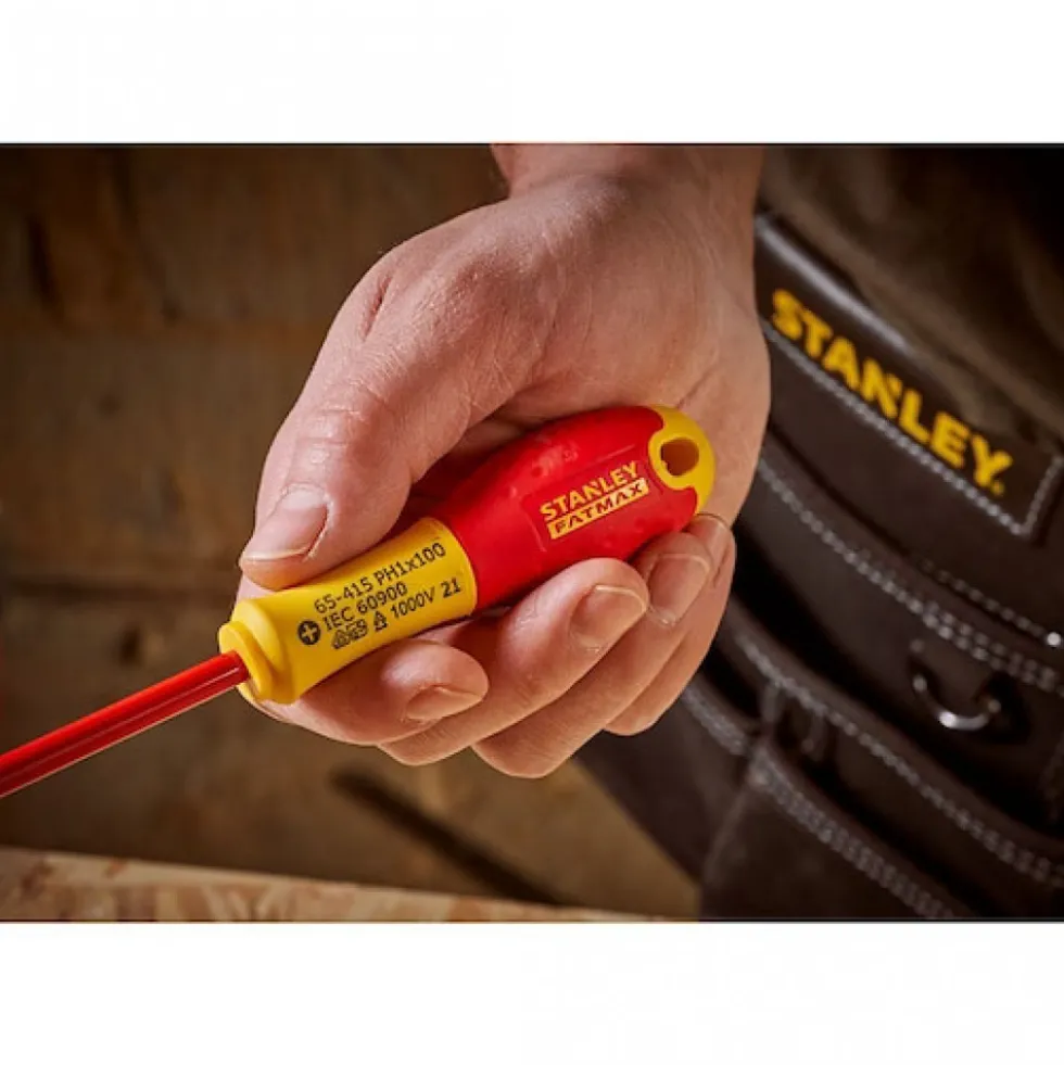 Lot de 6 tournevis Fatmax 1000V STANLEY