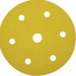 Lot 5 disques velcro/papier pour ponceuse 225 mm-7 trous LEMAN