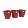 Lot 3 pots + support - 1,6 litres - Toscane 11461 EDA PLASTIQUES