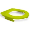 Lunette WC clipsable format large - 100 % hygiénique - Vert Anis PAPADO
