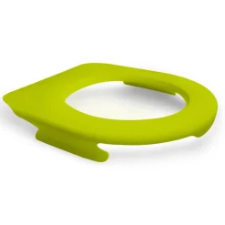 Lunette WC clipsable format large - 100 % hygiénique - Vert Anis PAPADO