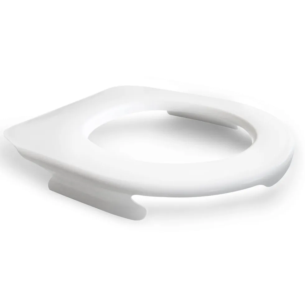Lunette wc clipsable - 100 % hygiénique - blanc PAPADO