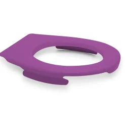 Lunette wc clipsable - 100 % hygiénique - violet PAPADO
