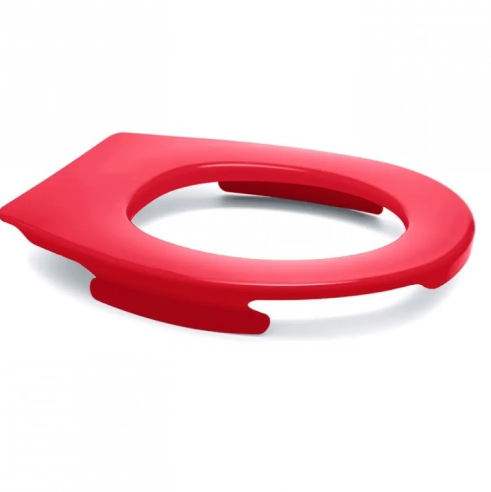 Lunette wc clipsable - 100 % hygiénique - framboise PAPADO