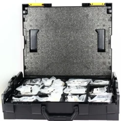 Mallette L-BOXX avec 100 raccords à glissement BRICOZOR