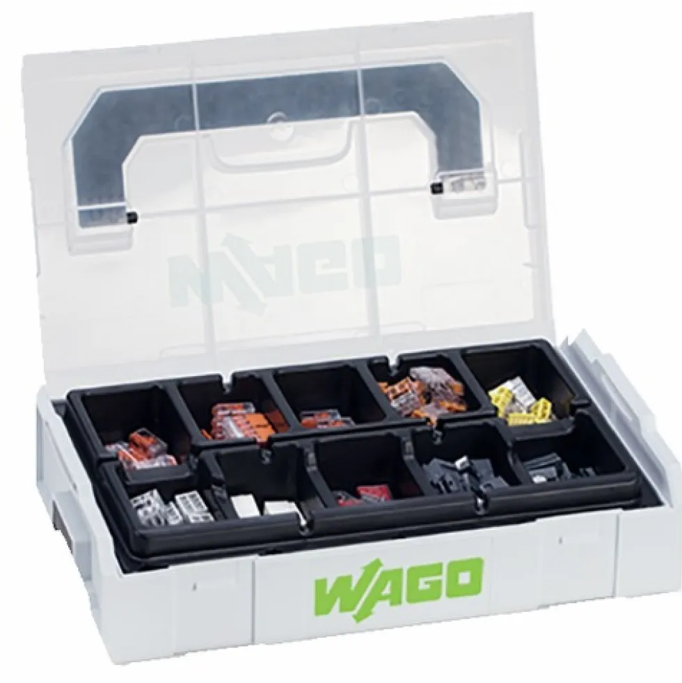 Mallette L-Boxx - 166 bornes de connexion - 887-950 WAGO