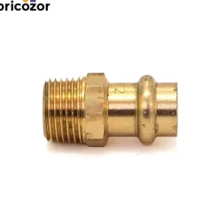 Mamelon bronze à sertir M 15x21 - différents diamètres - Press CONEX BANNINGER